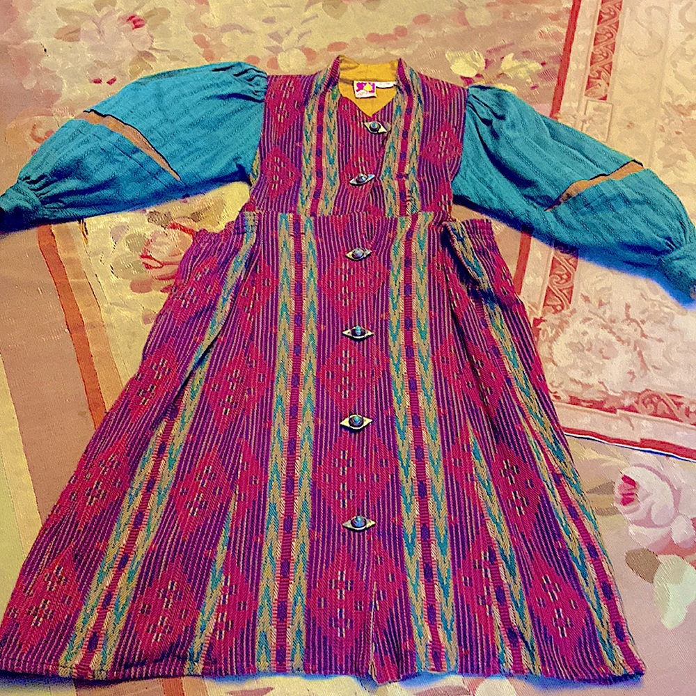 Rare, Ethnic, hand loomed Vintage coat